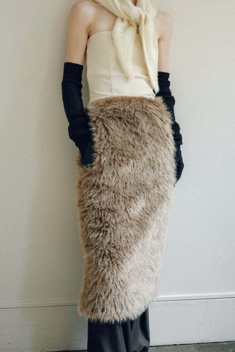 LITTLE SUZIE / ECO FUR 2WAY SKIRT – OwO
