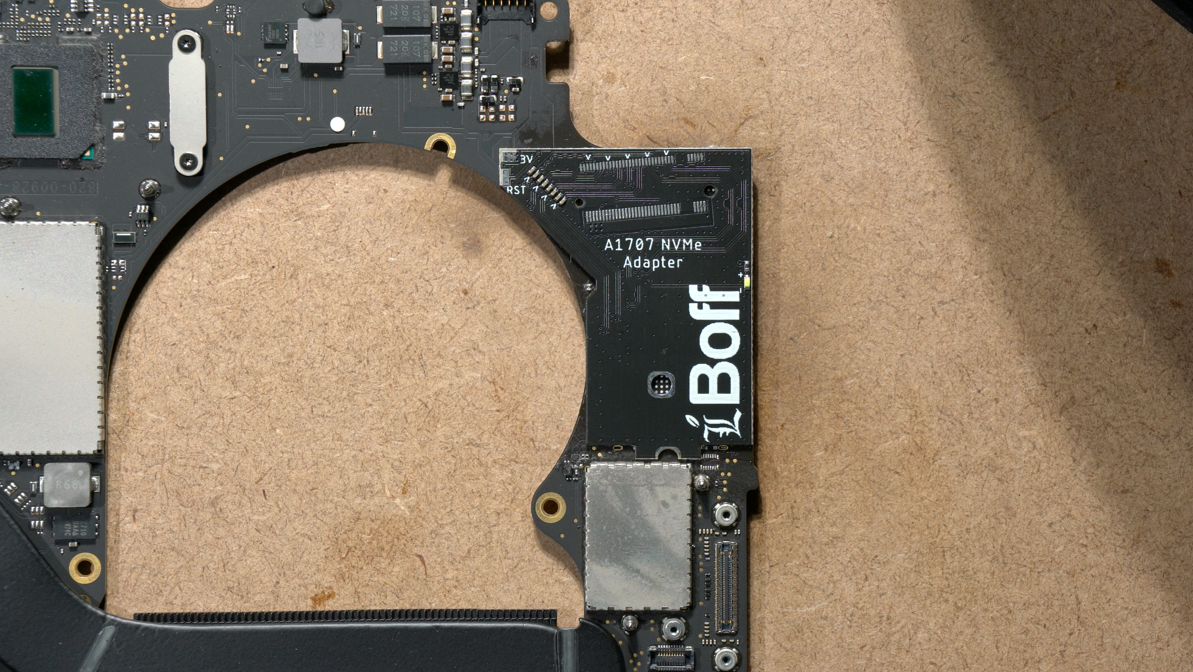 GUIDE] Solder NVMe to your MacBook Pro TouchBar 15-inch 2016/2017