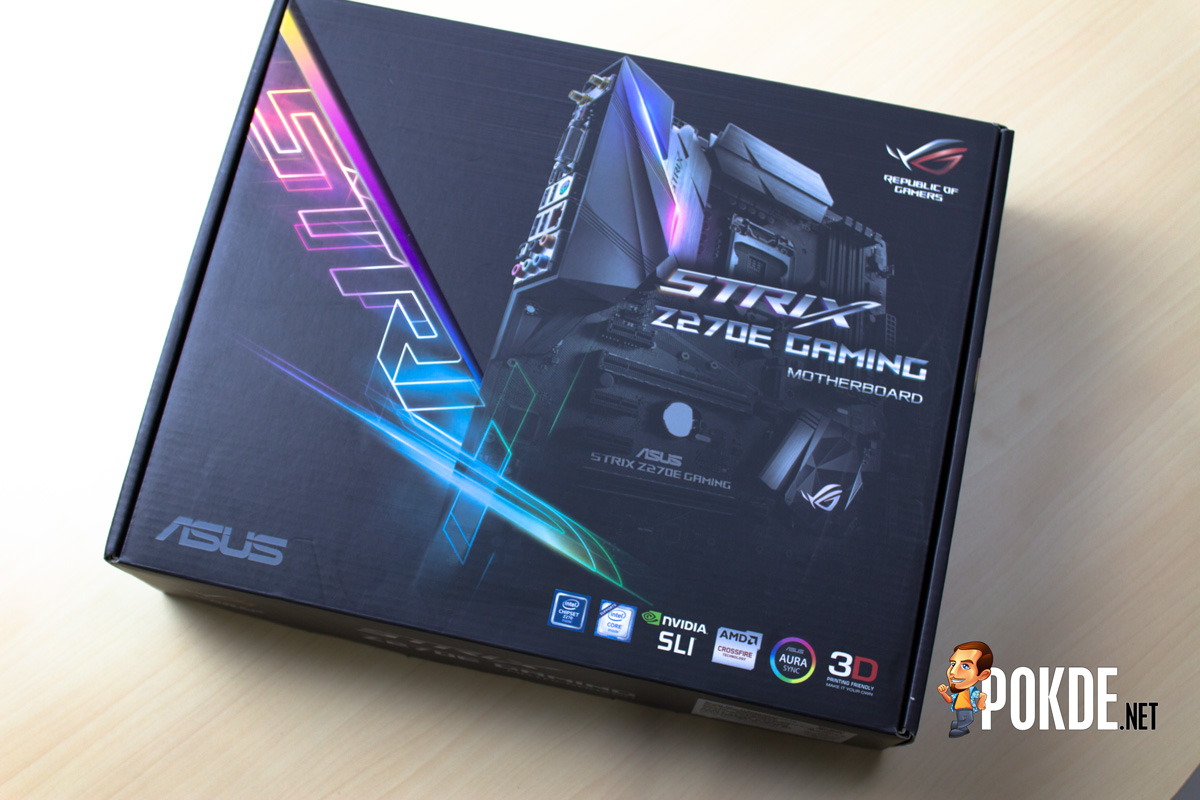 ASUS ROG Strix Z270E Review + Intel Core i7-7700K Kaby Lake CPU