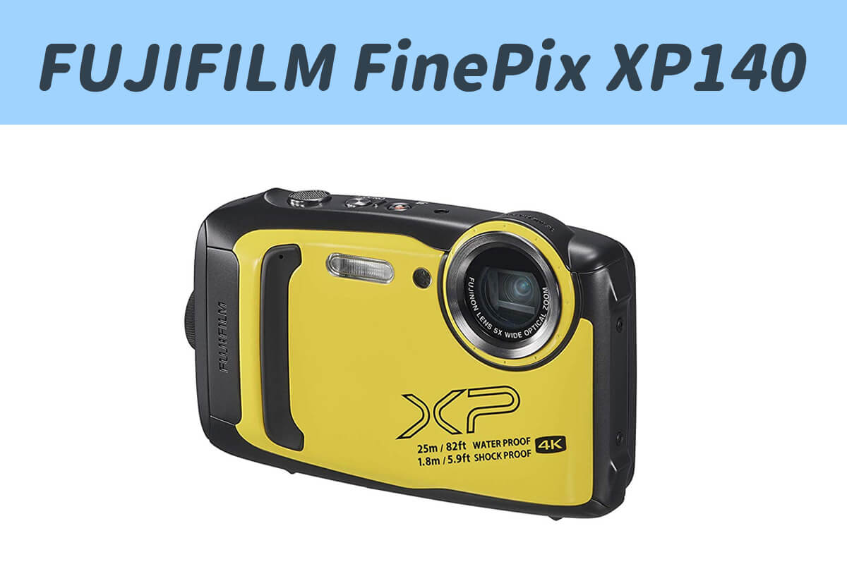 25m防水カメラ「FUJIFILM FinePix XP140」を解説！体験ダイビングや海