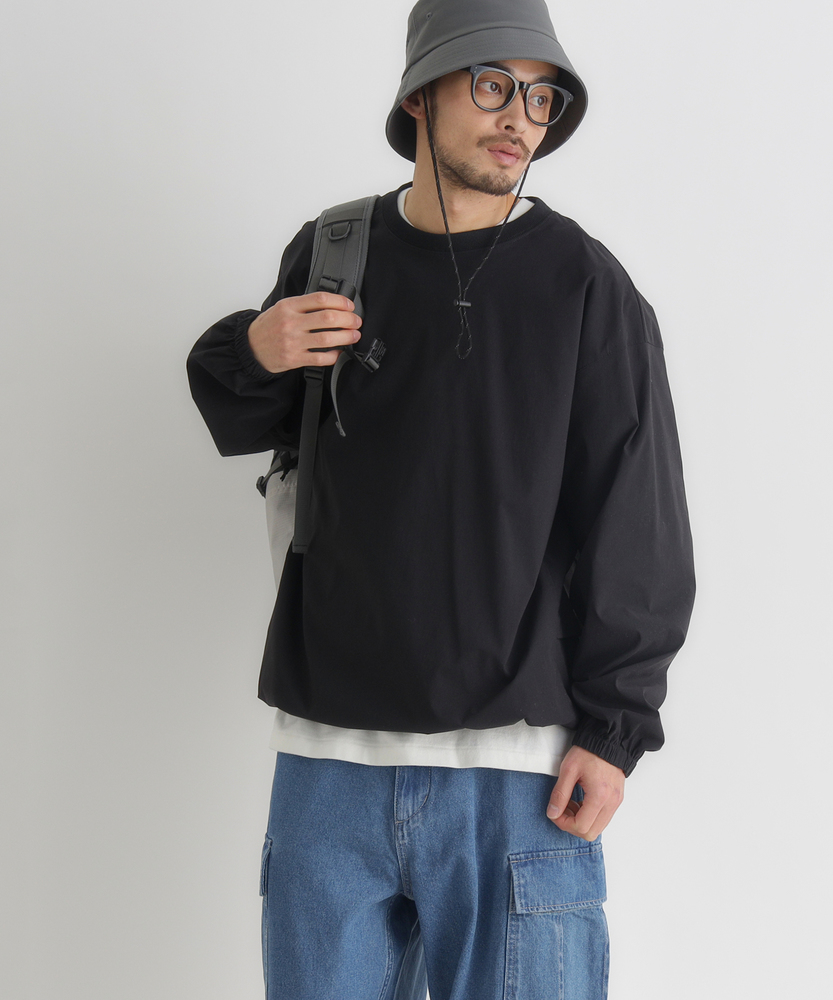 日常を遊ぶ、大人の機能美】アクティブロングスリーブTシャツ(S