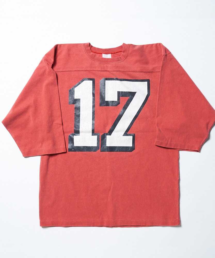WEB限定】【ジャクソン マティス】17フットボールTシャツ(M レッド