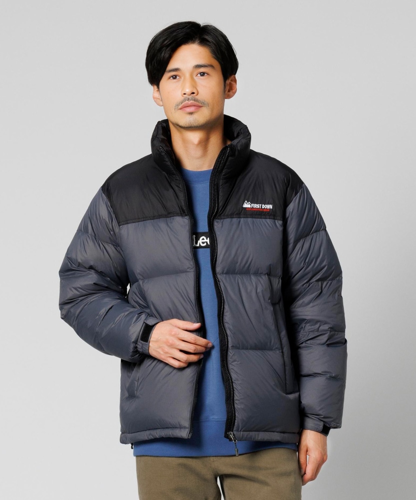 WEB限定】ナイロンミドルダウンジャケット(M ブラック): ジャケット