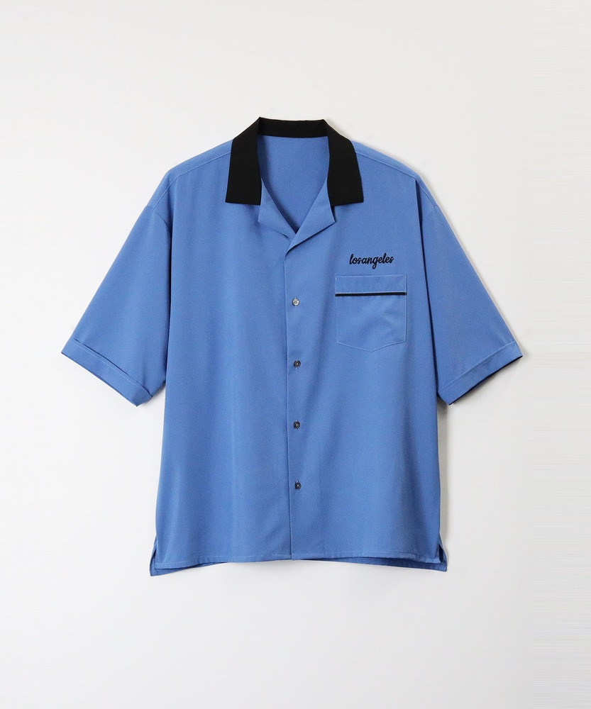 ボウリングシャツ(M ブルー): トップス｜Right-on公式オンラインショップ