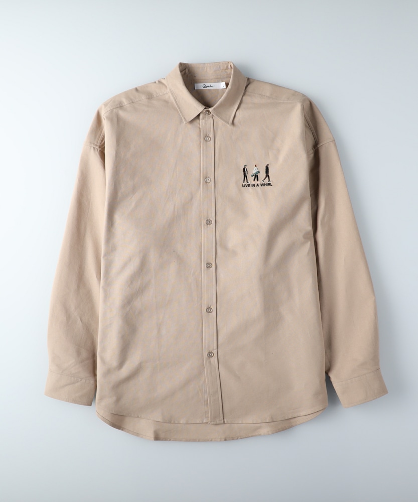 ワンポイント刺繍シャツ(M ホワイト): トップス｜Right-on公式