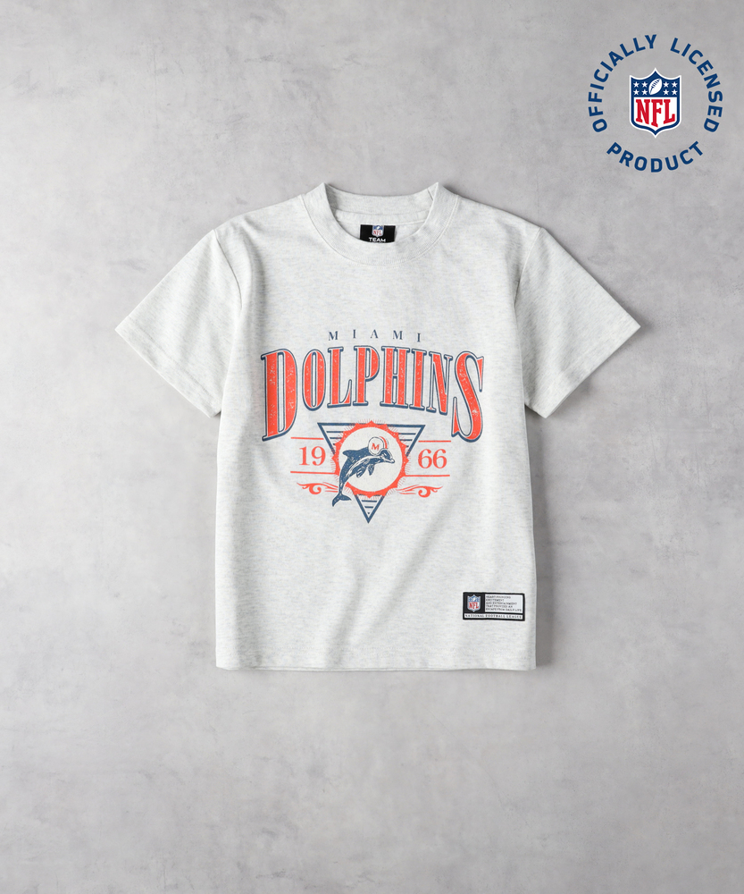 NFL】マイアミ・ドルフィンズプリントTシャツ(130 ターコイズ