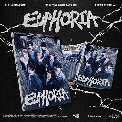 ALPHA DRIVE ONE THE 1ST MINI ALBUM 'EUPHORIA' (FREAK ALARM Ver