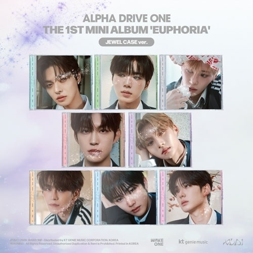 ALPHA DRIVE ONE THE 1ST MINI ALBUM 'EUPHORIA' (JEWEL CASE Ver