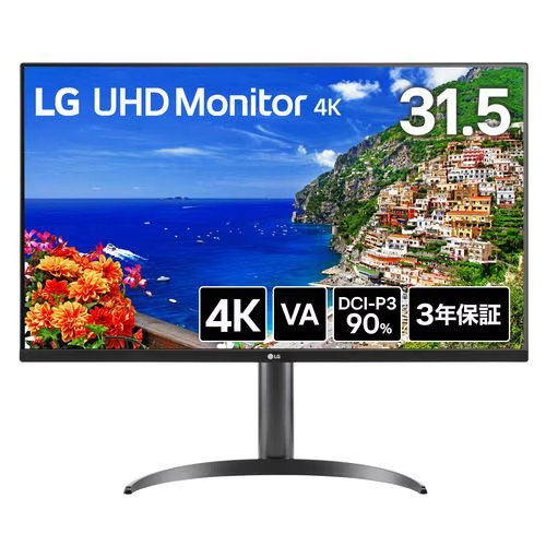 LG Electronics LGエレクトロニクス 32UR550K-B 31.5インチ4Kモニター