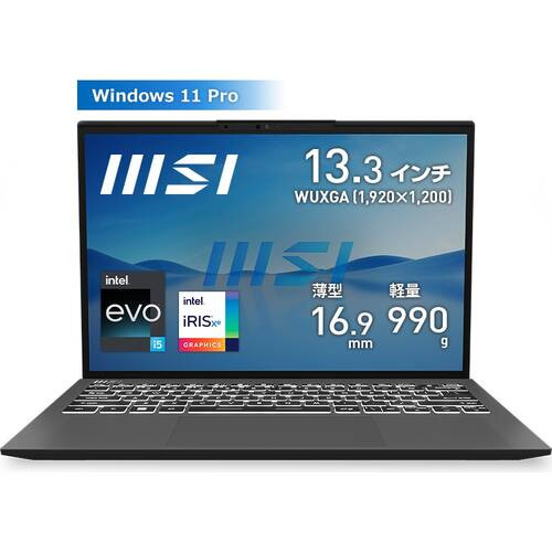 MSI エムエスアイ Prestige-13Evo-A12M-1417JP [ 13.3型 / WUXGA / i5
