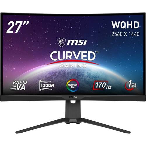 MSI エムエスアイ 【中古品】MAG 275CQRF-QD 27インチ WQHD(QHD