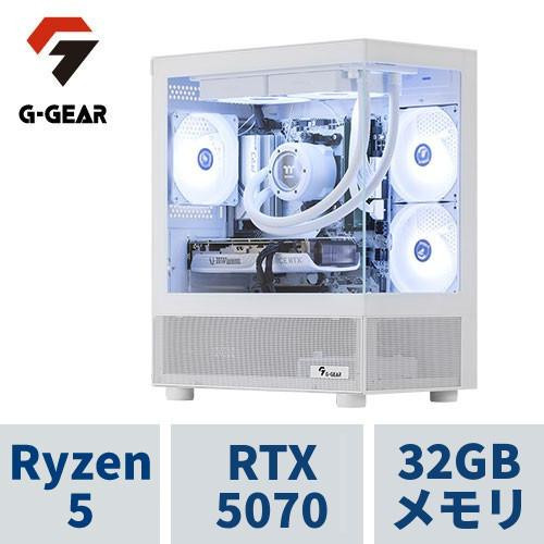 eX.computer イーエックスコンピュータ ゲーミングPC G-GEAR White