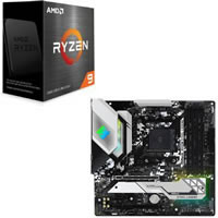 セット商品（AMD + ASRock） ☆Ryzen 9 5900X + ASRock B550M STEEL