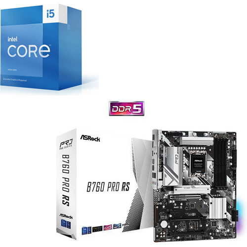 セット商品（intel + ASRock） ☆Core i5-13400F + ASRock B760 Pro RS