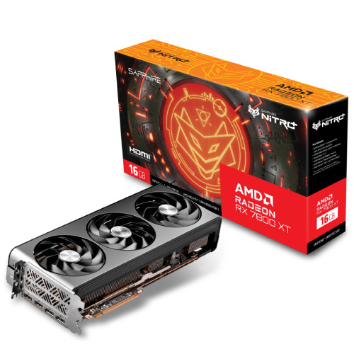 SAPPHIRE NITRO+ Radeon RX 7800 XT GAMING OC 16GB GDDR6 SAP