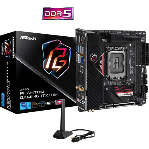 ASRock アスロック Z690 Phantom Gaming-ITX/TB4 【DDR5対応】｜ツクモ