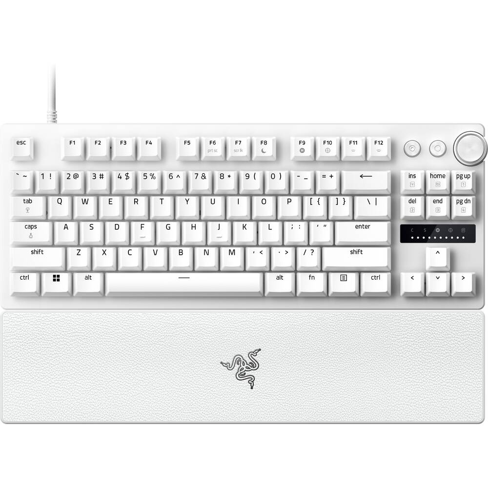 Razer レイザー Huntsman V3 Pro Tenkeyless (White Edition) 有線