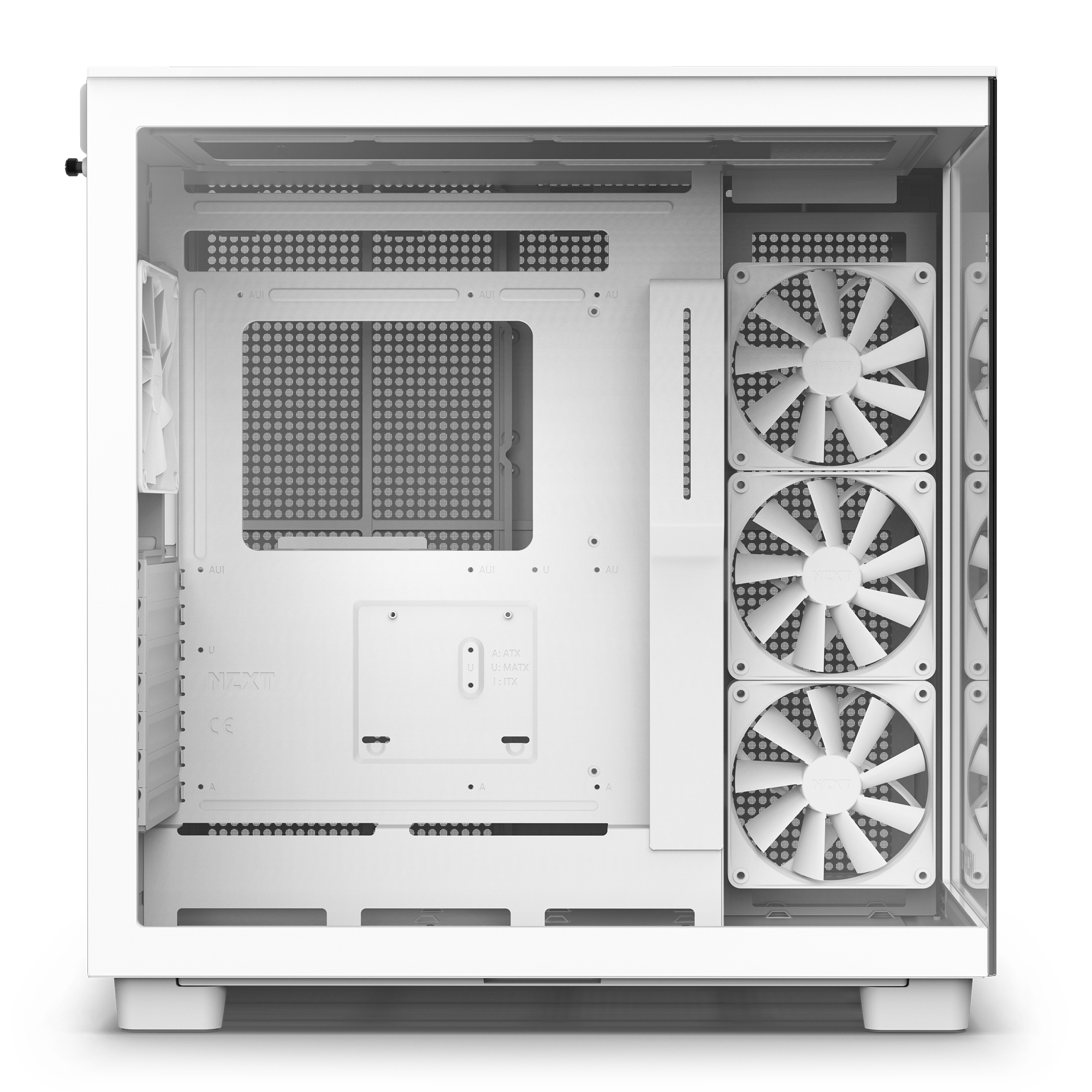 NZXT エヌズィーエックスティー H9 Flow White CM-H91FW-01｜ツクモ