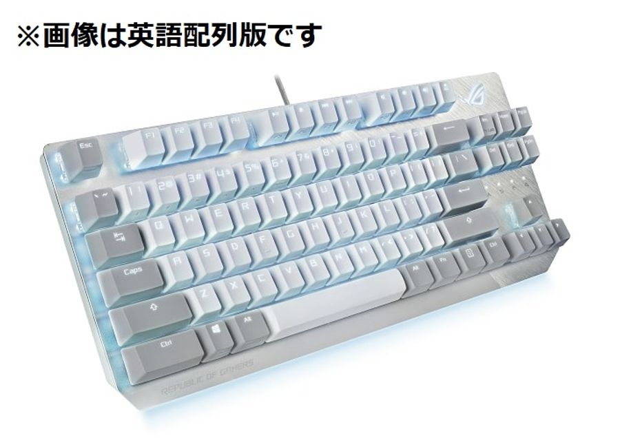 ASUS エイスース ROG Strix Scope NX TKL Moonlight White 日本語配列