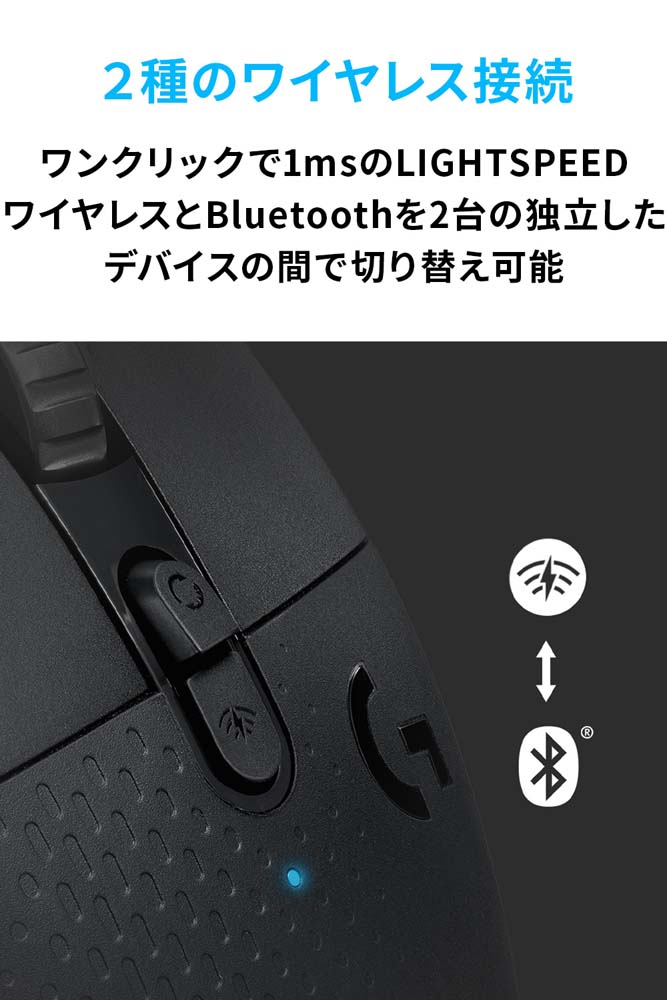 Logicool ロジクール G604 LIGHTSPEED Gaming Mouse HEROセンサー