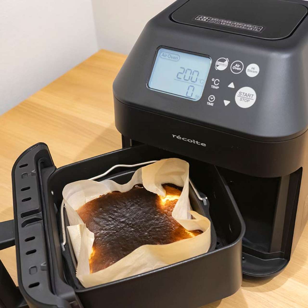 ハイスチームエアーオーブン 3.0L ナチュラルブラック