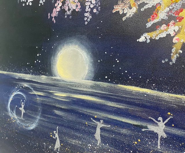 20%OFF】台湾 【静寂な境界の地】魂を癒す絵画 - オリジナル手描き