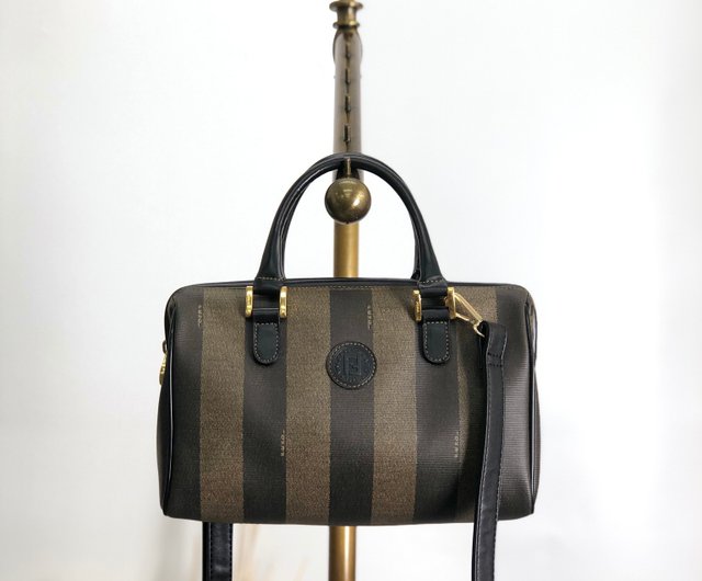 日本直送 名牌中古包 】FENDI フェンディ ペカン ハンドバッグ