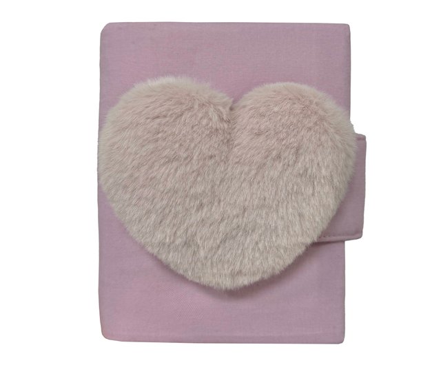 韓国 ハート diary&binder (A6サイズ) / ジャーナル ピンク ブック