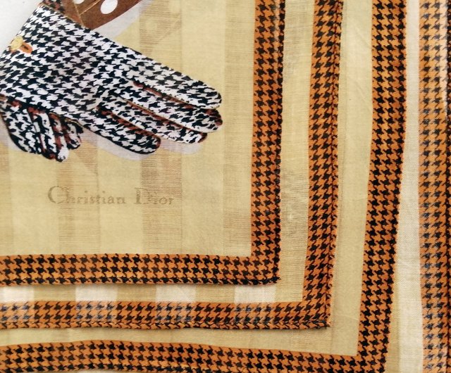 送料無料 10%OFF】タイ ヴィンテージ クリスチャンディオール スカーフ