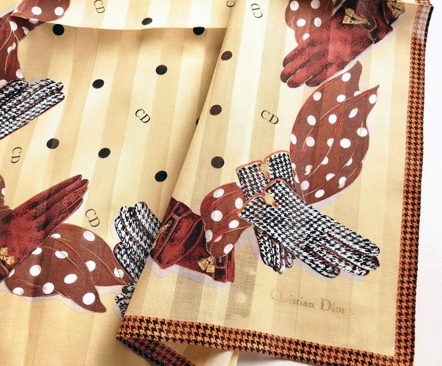 送料無料 10%OFF】タイ ヴィンテージ クリスチャンディオール スカーフ