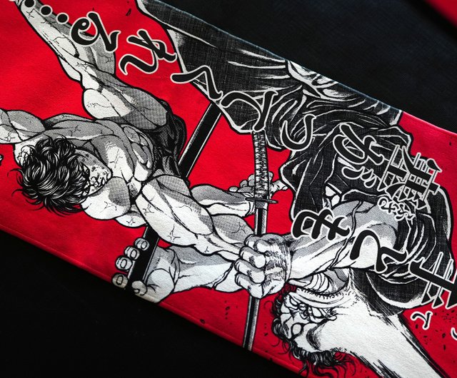 台湾 刃牙道 名場面タオル -赤- XRAGE 非公式購入代行 - Pinkoi