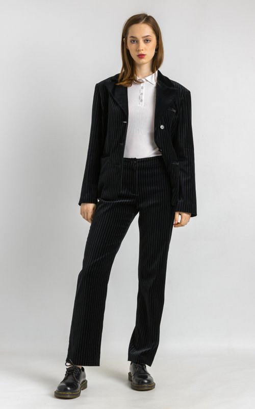 送料無料】ウクライナ エンポリオ アルマーニ ベロア スラックス