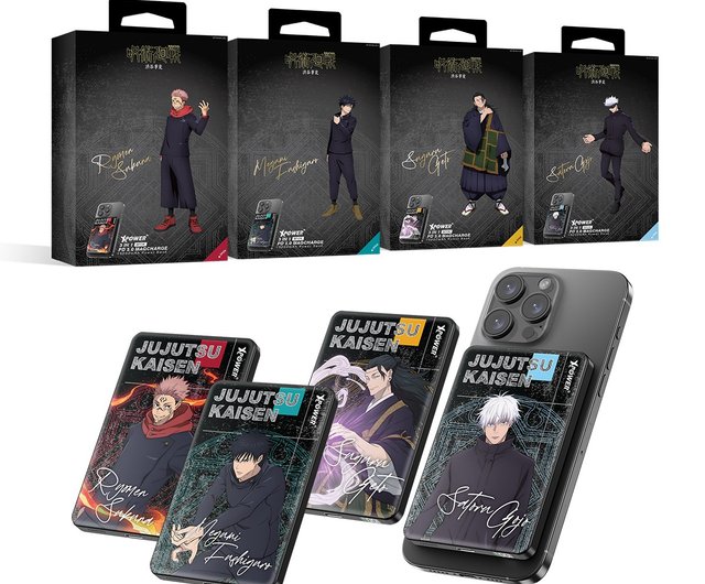 香港 XPower x 呪術廻戦 M10K 3 in 1 10000mAh 超薄型デジタル