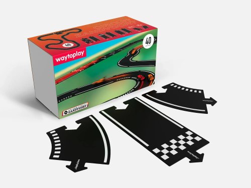 送料無料】台湾 Waytoplay - 道路建設パズル ゲーム - サーキット