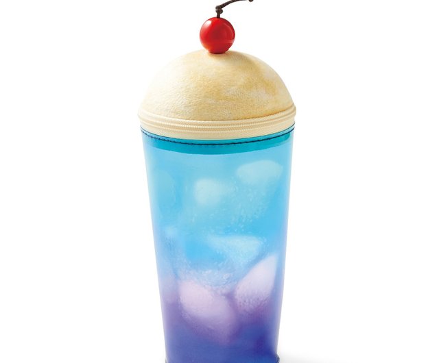 台湾 【YOU+MORE!】ひんやりクリームソーダペンポーチ FELISSIMO