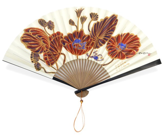 宮脇賣扇庵製 青蓮院襖絵図扇子 生命賛歌 Ki-Yan Stuzio | 扇子