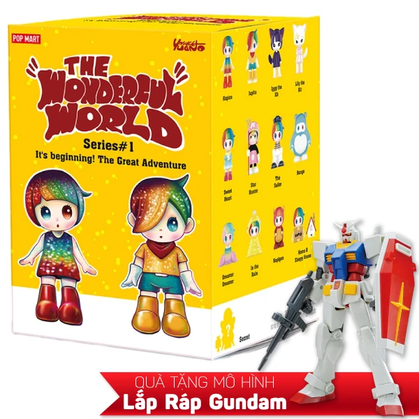 Đồ Chơi Mô Hình Pop Mart The Wonderful World Series (Mẫu Bên Trong