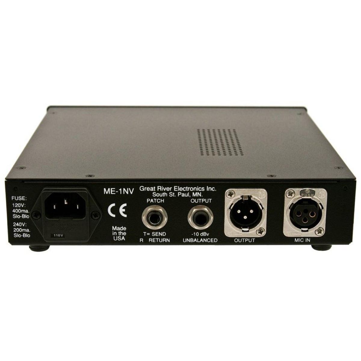 Great River ME-1NV Microphone Preamp – Sonic Circus