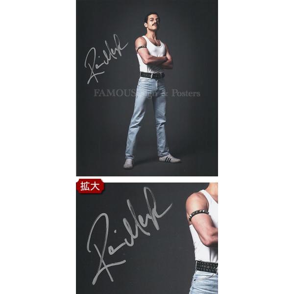 直筆サイン入り写真 ボヘミアンラプソディ クイーン フレディ