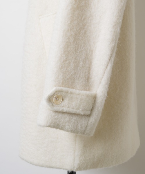 GIUNON | round collar wool coat / ラウンドカラーウールコート