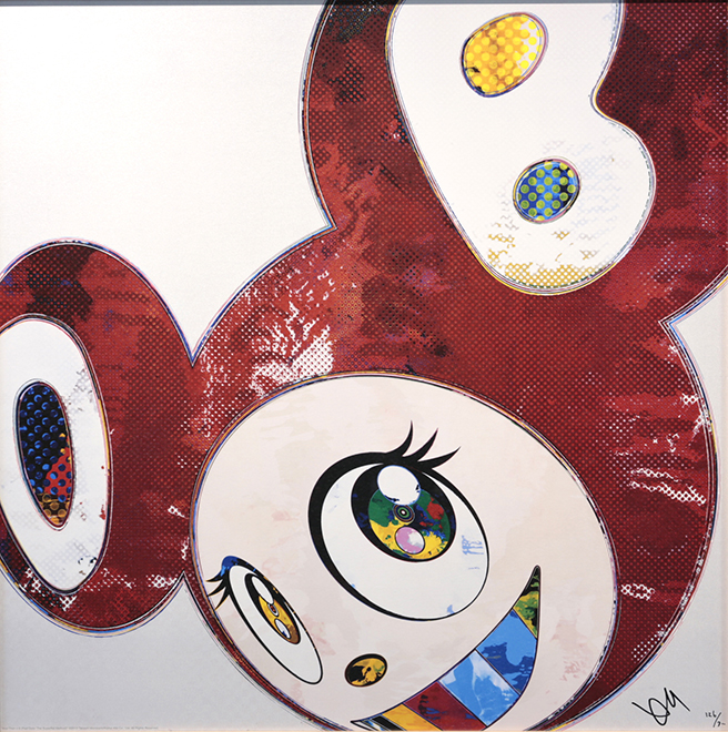 村上 隆 Takashi Murakami And Then × 6(Redなドット：スーパー