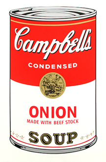 Sunday B キャンベル缶Ⅱ Chickin/ウォーホル/アートポスター Sunday