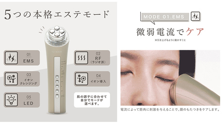 LINKA マルチフェイシャルトリートメント（複合美顔器） | 茨城県