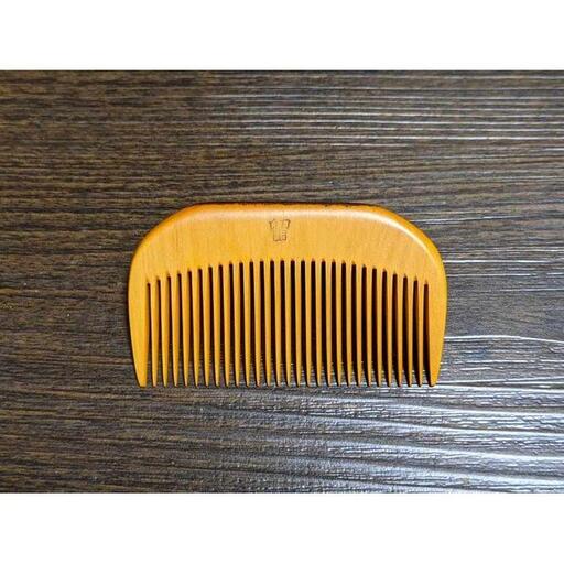 つげ櫛の櫛留商店 本つげ材ミニ櫛（すす櫛中歯）袋付 | 愛知県名古屋市