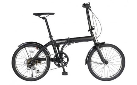 BAGGIO 防災対応20型6スピードノンパンク折りたたみ自転車 色