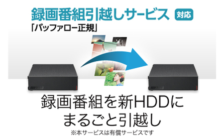 BUFFALO 外付けハードディスク 8TB 外付け HDD 録画用外付けHDD 録画用