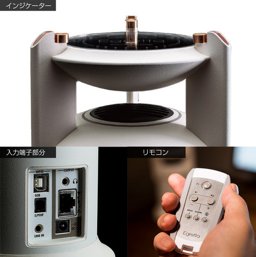 スピーカー オーディオ 全方位 無指向性 Egretta エグレッタ TS-A200as