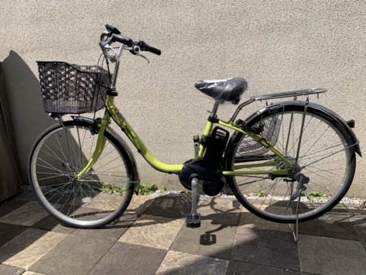 パナソニック電動アシスト自転車 ビビ・SX26インチ マットモスグリーン