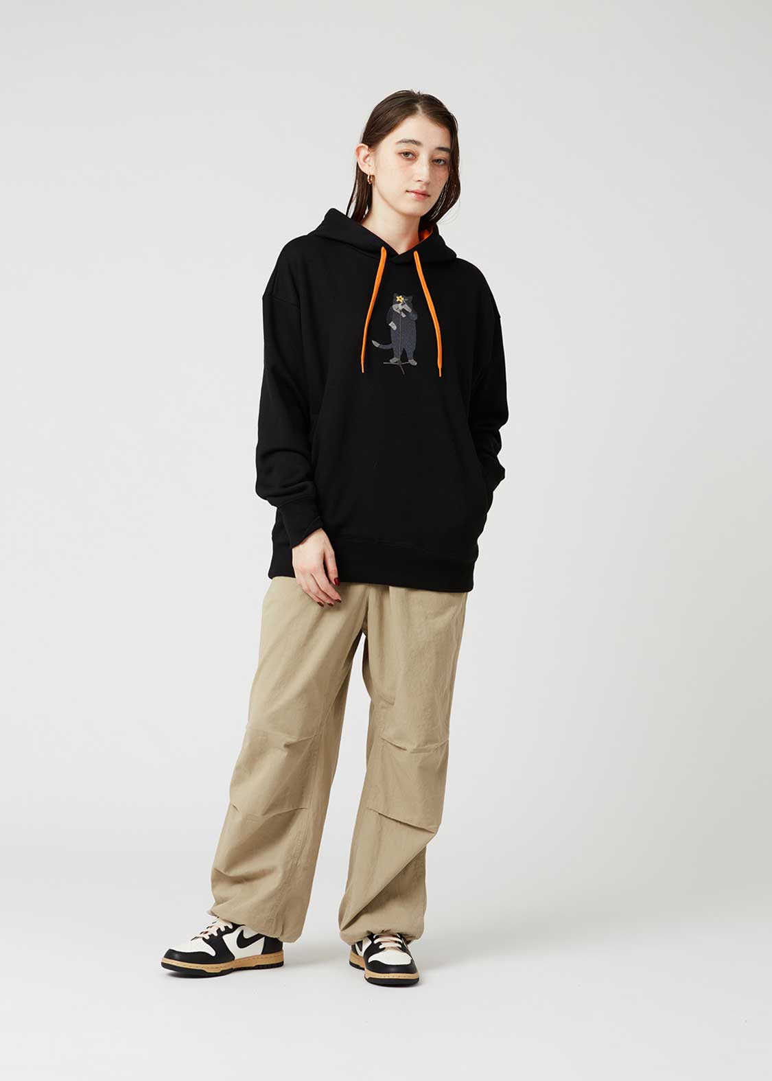 ザ フォーキャッツ メンバーズ｜裏起毛ビッグシルエットパーカー｜ユニ