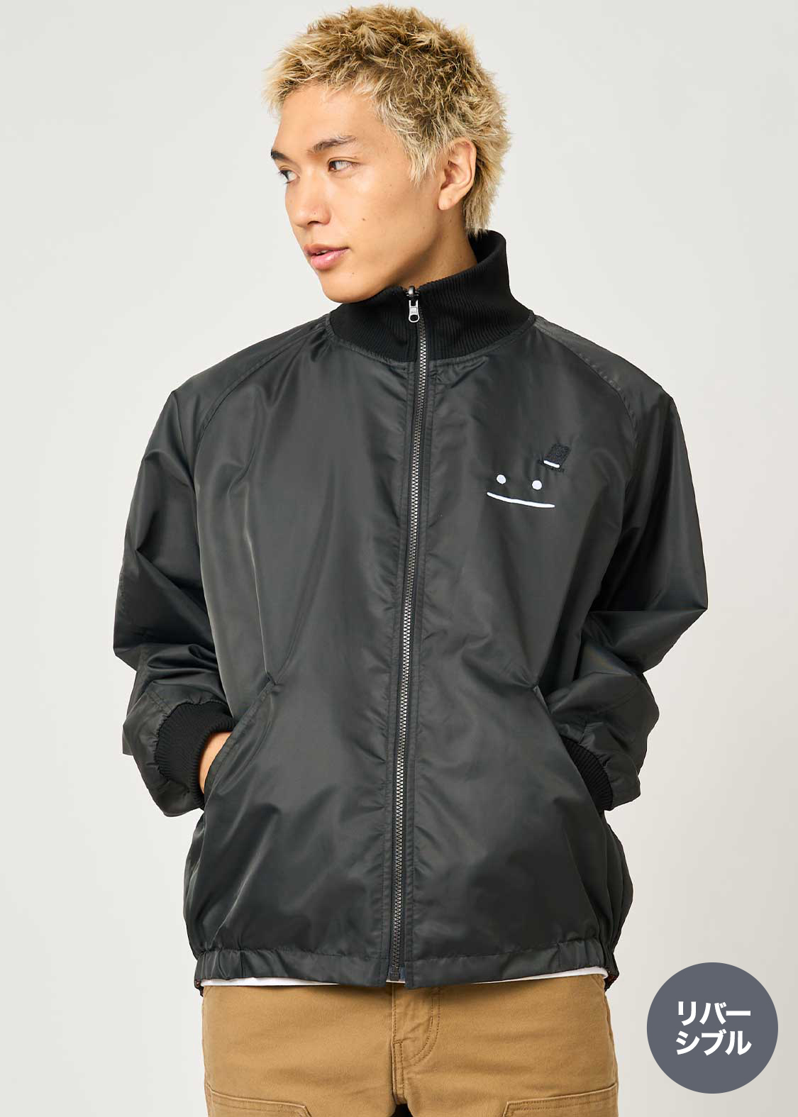 ビューティフルシャドージェントルメン｜リバーシブルブルゾン｜ユニ